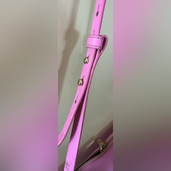 Kate Spade Foster Court Pepper Crossbody Handbag Rouge Pink Very Nice - Picture 10 of 13